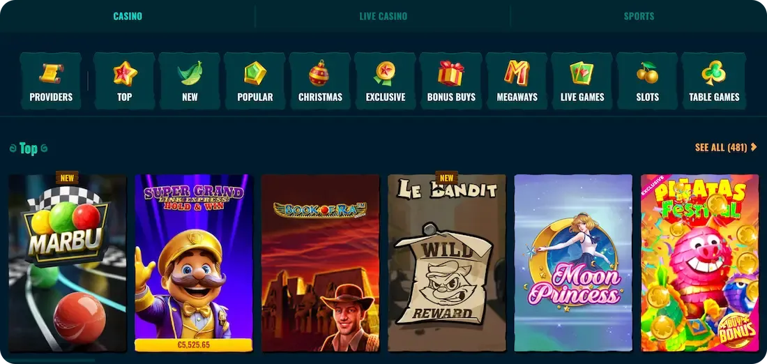golisimo casino slots